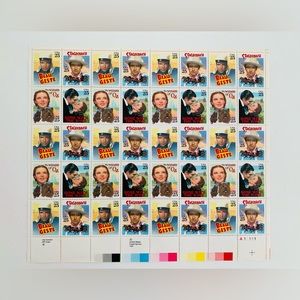 Classic Films Stamps NEW Wizard of Oz Gone With The Wind Beau Geste Stagecoach
